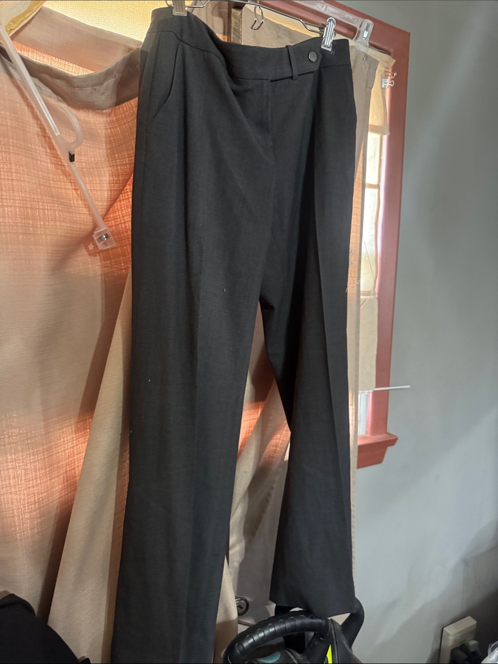 Calvin Klein Black Classic Fit Trousers